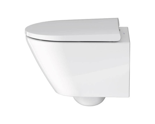 Duravit D-Neo Унитаз подвесной 48х37см, безободковый, сиденье микролифт, цвет: белый. 45880900A1 (2588090000+0021690000)