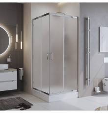 Душевой уголок BelBagno Uno 195 A 2 80 P Cr стекло текстурное