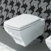 Artceram JAZZ Унитаз подвесной 54x36см c креплением, цвет: белый. JZV001 01 00