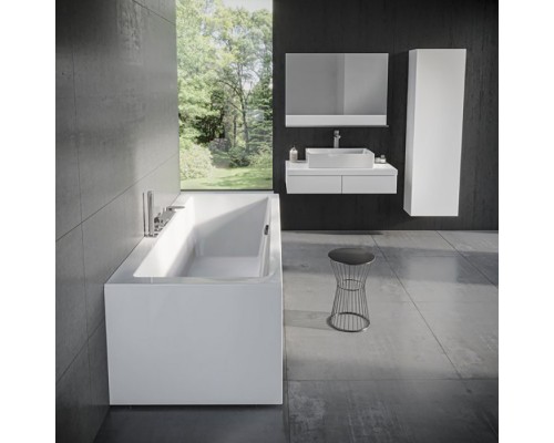 Ravak Formy 01 Slim Ванна 170х75см, встраиваемая, цвет: белый. C691300000