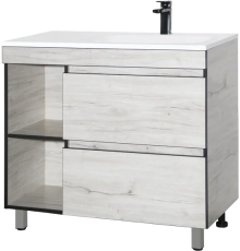 Тумба с раковиной Style Line Берлин 90 R напольная, соната