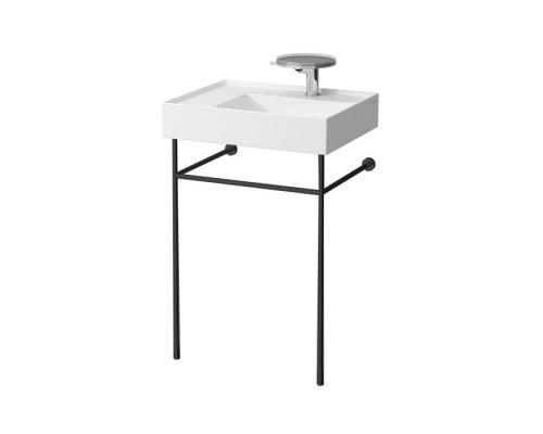Laufen Kartell Консоль 53.5х44х79см, с раковиной на 1 отв,, напольная, Sx, покрытие LLC, цвет: черный матовый. 3.8533.5.450.000.1, 8.1033.5.000.104.1 Laufen Kartell Консоль 53.5х44х79см, с раковиной на 1 отв,, напольная, Sx, покрытие LLC, цвет: черный матовый. 3.8533.5.450.000.1, 8.1033.5.000.104.1