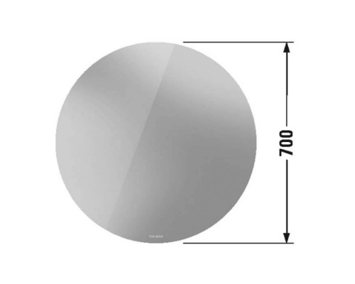Duravit Зеркало с LED подсветкой круглое70х3/4cм, версия laquo;betterraquo;. LM786100000