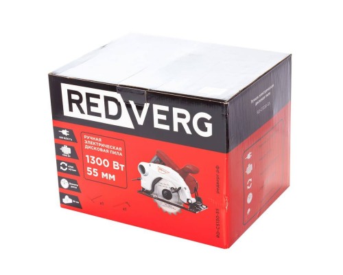 Пила дисковая электрическая REDVERG RD-CS130-55 Пила дисковая электрическая REDVERG RD-CS130-55