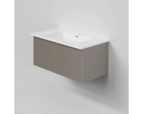 Тумба под раковину La Fenice TERRA Cappuccino бежевая матовая 80 см