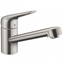 Hansgrohe Focus Смеситель для раковины, на 1 отв., цвет: сталь. 71808800