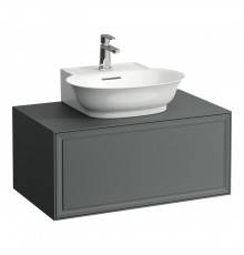 Laufen New Classic Тумба с раковиной, 77.5x45.5x34.5см, 1 ящиком, подвесная, цвет: серый. 4.0601.3.085.627.1,  8.1685.2.000.104.1