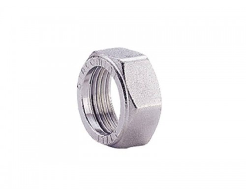 Гайка Giacomini 1x3/4, для прямых фитингов, хромированная
