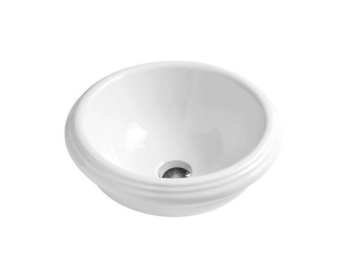Azzurra Jubilaeum Раковина накладная круглая 45xH18 см, без отв., цвет: Bianco lucido. JULA04518000BI/(JUB50/APP bi)*0 Azzurra Jubilaeum Раковина накладная круглая 45xH18 см, без отв., цвет: Bianco lucido. JULA04518000BI/(JUB50/APP bi)*0
