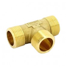 Тройник с наружной резьбой, с плоским торцом Tiemme 1/2 x1/2 x1/2 . 4710020