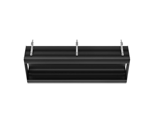 Gessi Binario Профиль линейный 1090 мм, для 5 модулей, установка Shift-Fix, цвет: Black XL. 61012#299