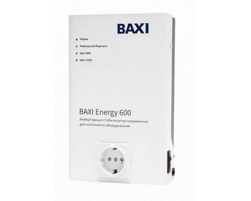 Инверторный стабилизатор для котельного оборудования BAXI Energy 600 Инверторный стабилизатор для котельного оборудования BAXI Energy 600