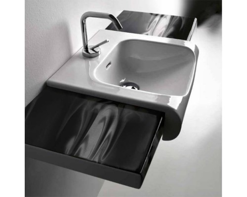 Kerasan Inka Project Раковина 120 см, 1 отв., цвет: белый. 341734,  341101*1