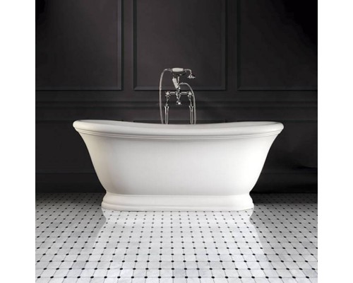 DevonDevon Aurora Ванна из минерального литья отдельностоящая 171x87xh70,5cм , цвет: белый с сифоном цвет хром. AURORAWH DevonDevon Aurora Ванна из минерального литья отдельностоящая 171x87xh70,5cм , цвет: белый с сифоном цвет хром. AURORAWH