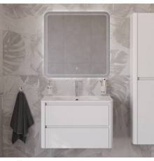 Мебель для ванной комнаты Cezares Relax 80 bianco lucido, раковина Cezares CZR-800/480-LV-MR-NV