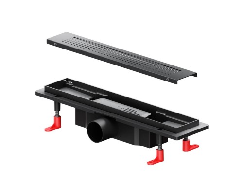 W02SC-P11-040-01BM Трап для душа линейный, универсальный затвор Cut Gradient, 40 см