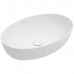 VilleroyBoch Artis Раковина 61х42х12.5см., накладная, без отв., без перелива, TitanCeram, цвет: альпийский белый. 41986101