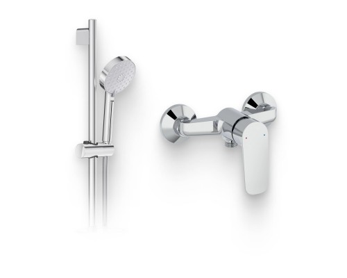 Душевой комплект Смеситель для душа Jacob Delafon Oscar E29843-CP + Гарнитур Awaken E99898RU-CP