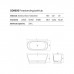 Dea Design Shadow Ванна 160х70х58см., отдельностоящая, Glasstek, прозрачная смола, цвет: Emerald R3. DD8606 1600 R3