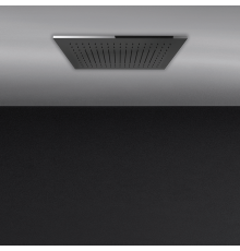Gessi Mimi Душевая система 35х35см., встраиваемая в потолок, с функцией тропический ливень, цвет: Mirror Steel. 57805#238