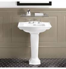 DevonDevon Westminster Раковина (69х49 см) с 1 отверстием под смеситель, цвет: белый. IBLG1FWES,  IBCOLWE