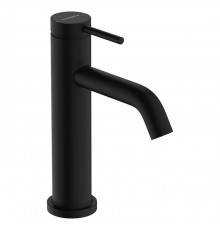 Hansgrohe Tecturis S Смеситель для раковины, на 1 отв., донным клапаном, цвет: черный матовый. 73310670