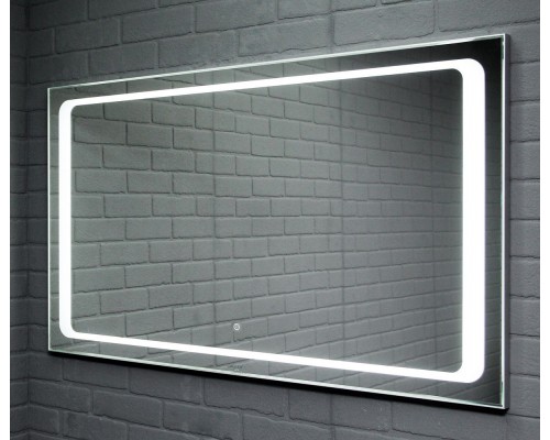 Зеркало в ванную Sansa, Galaxy 120 alum с подсветкой
