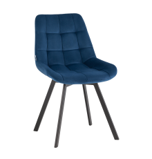 Стул Stool Group Флекс велюр синий, поворотный