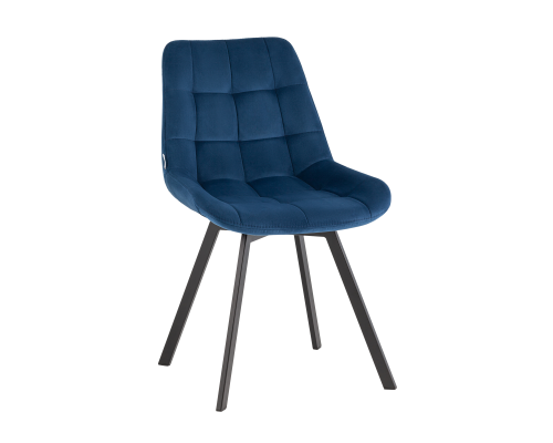 Стул Stool Group Флекс велюр синий, поворотный