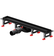 Душевой трап (лоток) AM.PM MasterFlow Tile 60 см, черный матовый