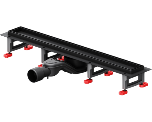 Душевой трап (лоток) AM.PM MasterFlow Tile 60 см, черный матовый