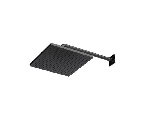 Almar Velvet Rain Верхний душ 30х30см., настенный/потолочный, 1 режим, цвет: чёрный матовый. E044278.MB