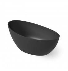 Dea Design Elegant Ванна 160x80x55см., отдельностоящая, Solid Surface, цвет: Black №16. DD8643 1600 16