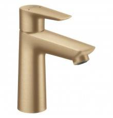 Hansgrohe Talis E Смеситель для раковины, 1 отв., без донного клапана, цвет: шлифованная бронза. 71712140
