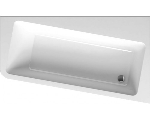 Акриловая ванна Ravak 10° R 160x95 см, угловая, с ножками, асимметричная