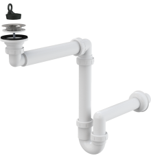 Сифон для раковины AlcaPlast A413