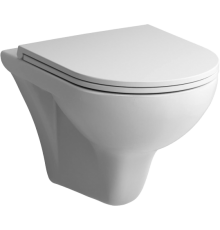 Унитаз подвесной AM.PM Gem C901700SC безободковый, с микролифтом