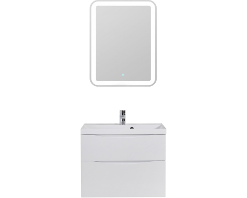 Мебель для ванной комнаты BelBagno Marino H60 bianco lucido, 80 см