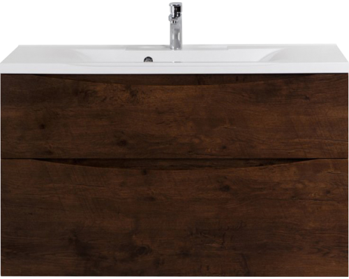 Тумба с раковиной BelBagno Marino H60 rovere moro, 100 см