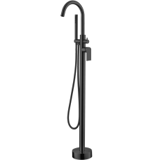 Напольный смеситель для ванны с душем BelBagno Nova NOV-FMT-NERO