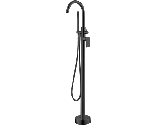 Напольный смеситель для ванны с душем BelBagno Nova NOV-FMT-NERO