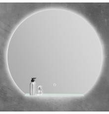 Зеркало круглое BelBagno SPC-RNG-1000-LED-TCH-MENS с полкой