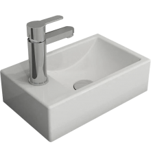 Рукомойник BOCCHI Mini 1418-001-0326 L, глянцевый белый