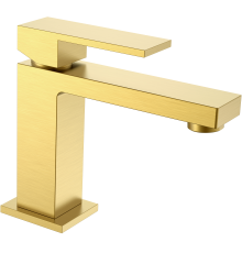 Смеситель для раковины Boheme Qubic 471-MG matt gold