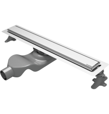Душевой трап (лоток) Boheme Premium Linear 60 см, хром