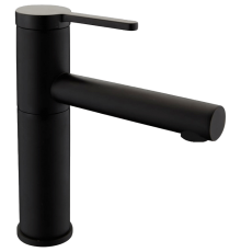 Смеситель для раковины Bravat Black F1410445BW-RUS черный