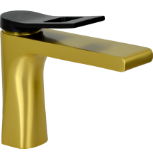 Смеситель для раковины Bronze de Luxe Element EL02GB золото черный