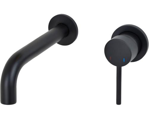 Смеситель для раковины Bronze de Luxe Scandi 14511B С ВНУТРЕННЕЙ ЧАСТЬЮ  черный