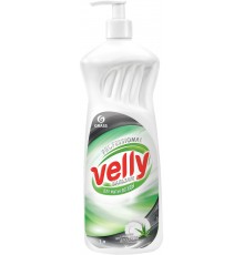 Средство для мытья посуды Grass Velly Premium с дозатором, лайм и мята, 1 л