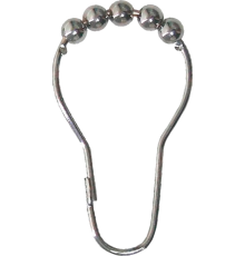 Крючки для шторы Carnation Home Fashions Roller Hook хром